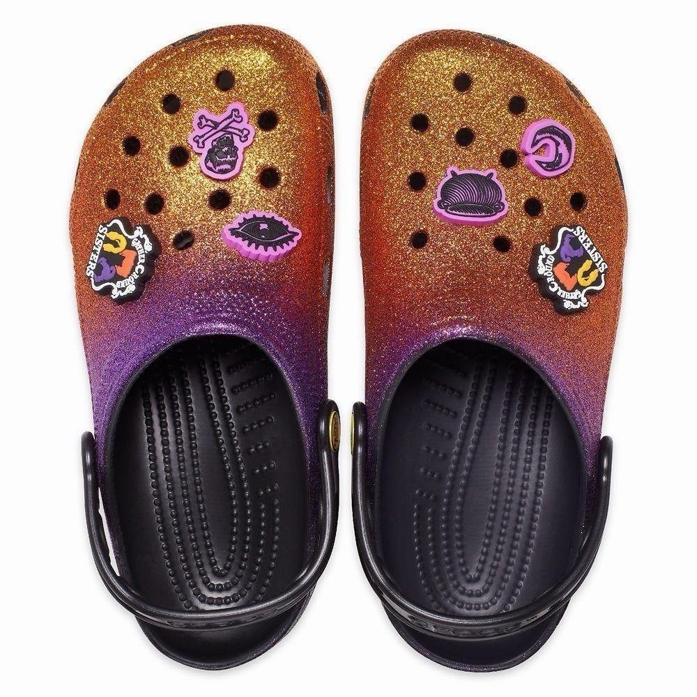 Disney Parks Hocus Pocus Halloween Clogs For Adults By Crocs Size 5M / 7W New - Picture 2 of 6